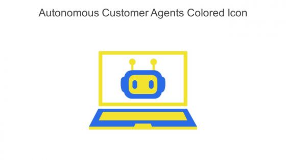 Autonomous Customer Agents Colored Icon In Powerpoint Pptx Png And Editable Eps Format