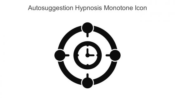 Autosuggestion Hypnosis Monotone Icon In Powerpoint Pptx Png And Editable Eps Format