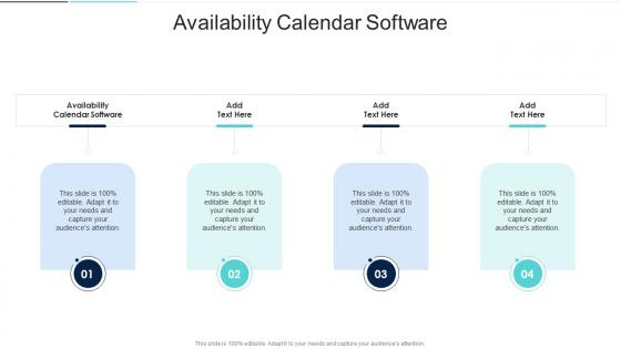 Availability Calendar Software In Powerpoint And Google Slides Cpb
