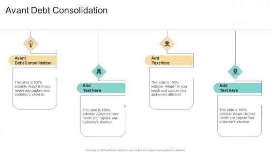 Avant Debt Consolidation In Powerpoint And Google Slides Cpb