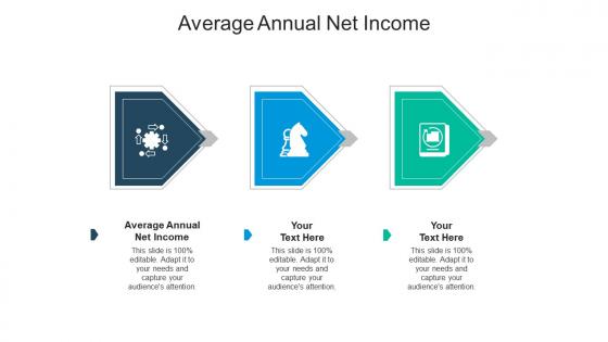Average annual net income ppt powerpoint presentation pictures information cpb