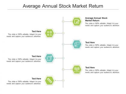 Average annual stock market return ppt powerpoint presentation file summary cpb