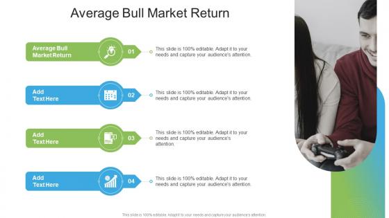 Average Bull Market Return In Powerpoint And Google Slides Cpb