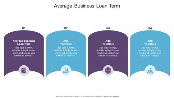 Average Business Loan Term In Powerpoint And Google Slides Cpb