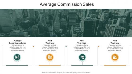 Average Commission Sales In Powerpoint And Google Slides Cpb