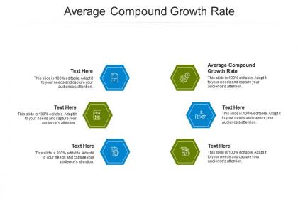 Average compound growth rate ppt powerpoint presentation portfolio show cpb