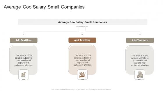 Average Coo Salary Small Companies In Powerpoint And Google Slides Cpb