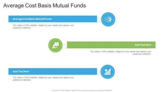 Average Cost Basis Mutual Funds In Powerpoint And Google Slides Cpb