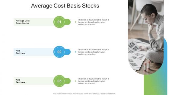 Average Cost Basis Stocks In Powerpoint And Google Slides Cpb