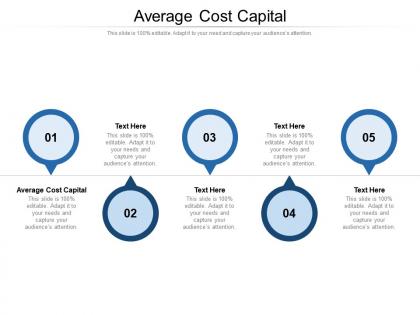 Average cost capital ppt powerpoint presentation gallery good cpb