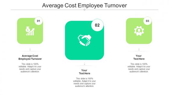Average Cost Employee Turnover Ppt Powerpoint Presentation Summary Background Cpb