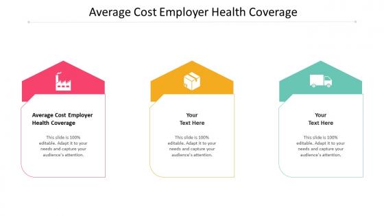 Average Cost Employer Health Coverage Ppt Powerpoint Presentation Layouts Design Inspiration Cpb