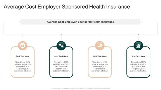 Average Cost Employer Sponsored Health Insurance In Powerpoint And Google Slides Cpb