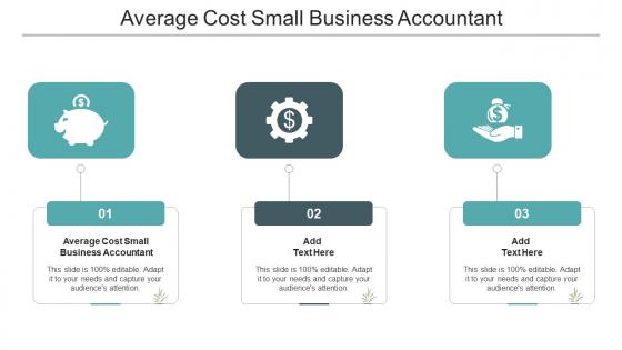 Average Cost Small Business Accountant Ppt Powerpoint Presentation Summary Clipart Cpb