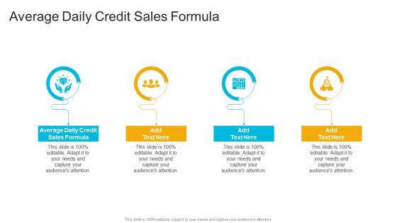 Average Daily Credit Sales Formula In Powerpoint And Google Slides Cpb