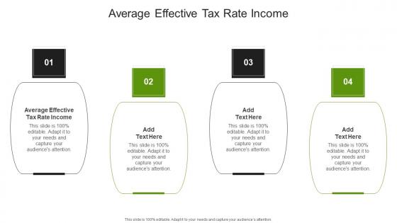 Average Effective Tax Rate Income In Powerpoint And Google Slides Cpb
