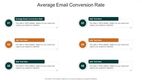 Average Email Conversion Rate In Powerpoint And Google Slides Cpb