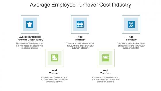 Average Employee Turnover Cost Industry In Powerpoint And Google Slides Cpb