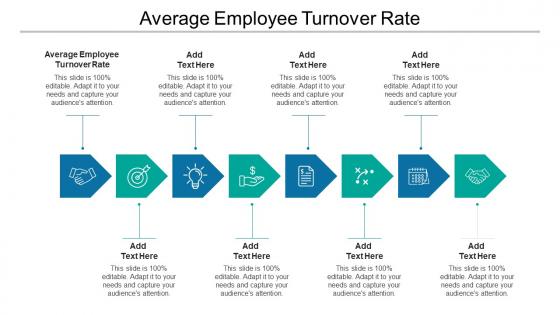 Average Employee Turnover Rate Ppt Powerpoint Presentation Show Infographics Cpb