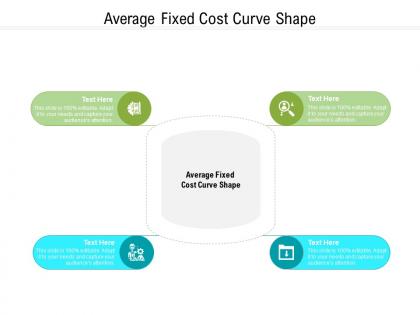 Average fixed cost curve shape ppt powerpoint presentation professional clipart cpb