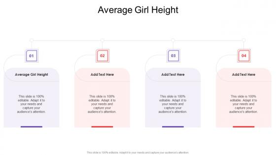 Average Girl Height In Powerpoint And Google Slides Cpb