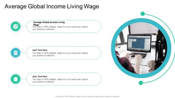 Average Global Income Living Wage In Powerpoint And Google Slides Cpb