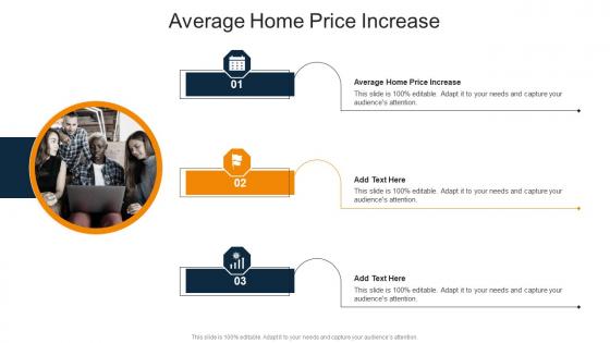 Average Home Price Increase In Powerpoint And Google Slides Cpb