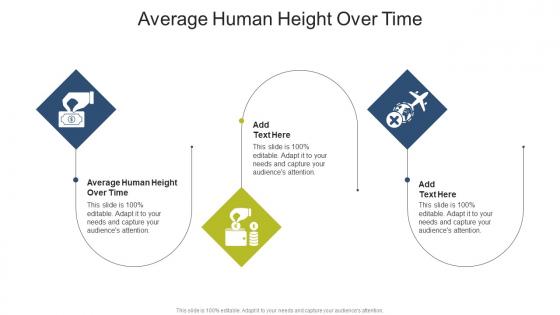 Average Human Height Over Time In Powerpoint And Google Slides Cpb