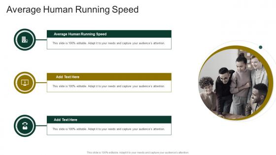 Average Human Running Speed In Powerpoint And Google Slides Cpb