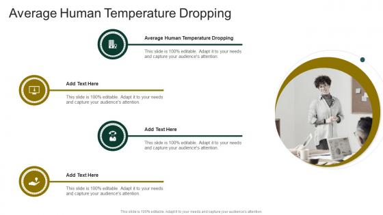 Average Human Temperature Dropping In Powerpoint And Google Slides Cpb