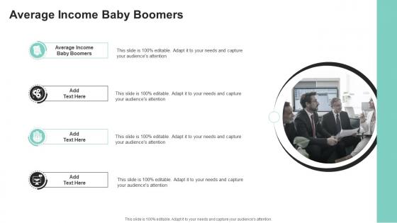 Average Income Baby Boomers In Powerpoint And Google Slides Cpb