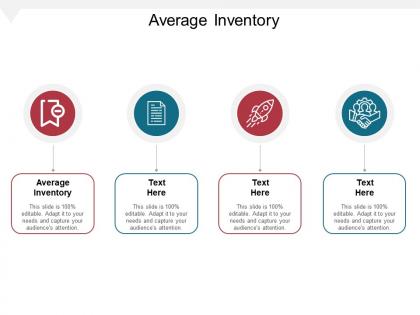Average inventory ppt powerpoint presentation infographics mockup cpb