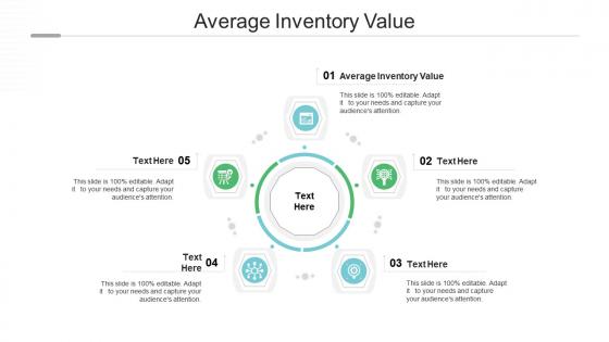 Average inventory value ppt powerpoint presentation gallery themes cpb