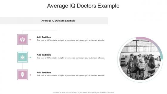 Average IQ Doctors Example In Powerpoint And Google Slides Cpb