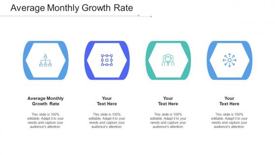 Average Monthly Growth Rate Ppt Powerpoint Presentation Ideas Example Topics Cpb