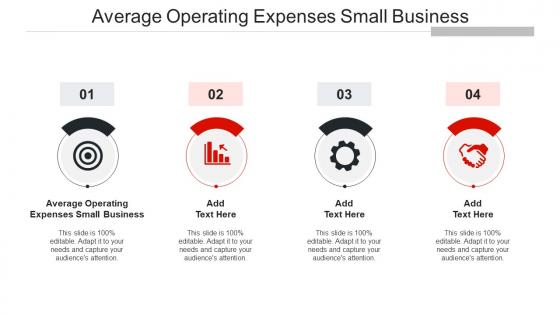 Average Operating Expenses Small Business Ppt Powerpoint Presentation Model Cpb
