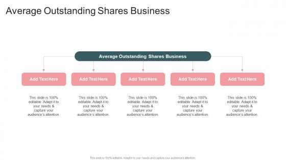 Average Outstanding Shares Business In Powerpoint And Google Slides Cpb