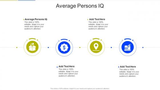 Average Persons IQ In Powerpoint And Google Slides Cpb