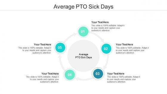 Average pto sick days ppt powerpoint presentation gallery visuals cpb