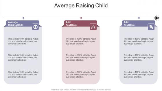 Average Raising Child In Powerpoint And Google Slides Cpb