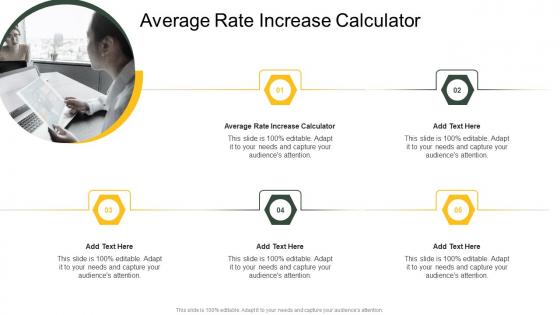Average Rate Increase Calculator In Powerpoint And Google Slides Cpb