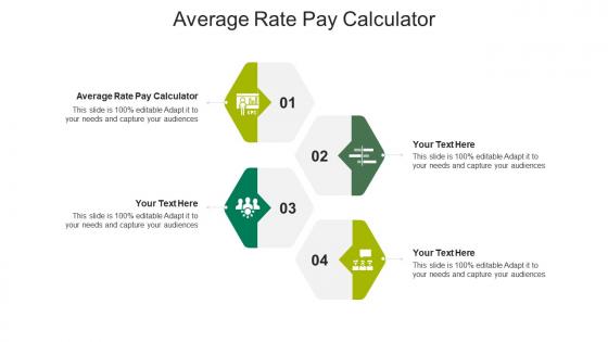 Average rate pay calculator ppt powerpoint presentation outline backgrounds cpb