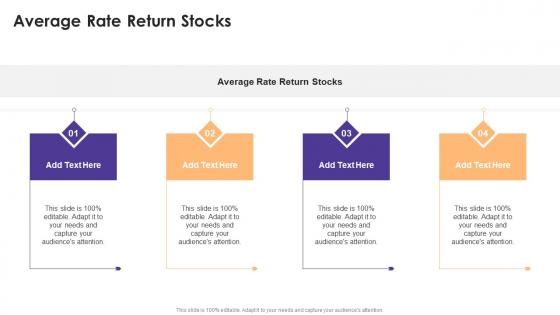 Average Rate Return Stocks In Powerpoint And Google Slides Cpb
