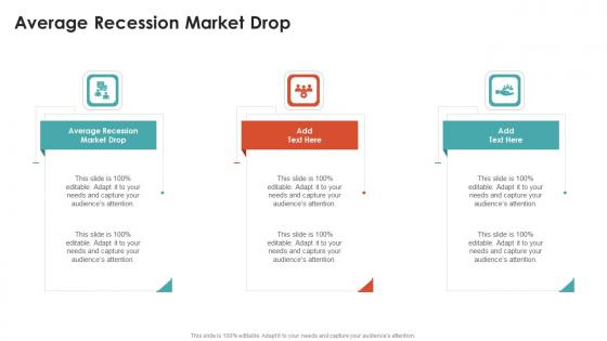 Average Recession Market Drop In Powerpoint And Google Slides Cpb