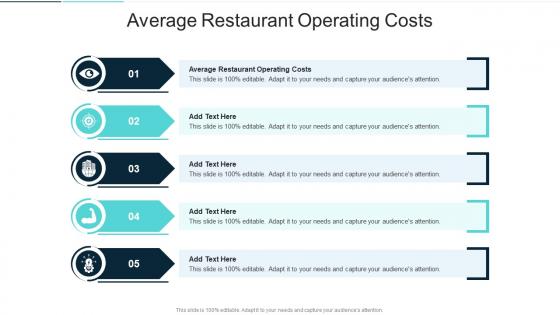 Average Restaurant Operating Costs In Powerpoint And Google Slides Cpb