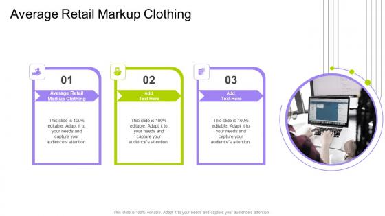 Average Retail Markup Clothing In Powerpoint And Google Slides Cpb