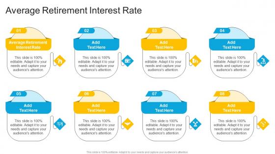 Average Retirement Interest Rate In Powerpoint And Google Slides Cpb