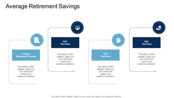 Average Retirement Savings In Powerpoint And Google Slides Cpb
