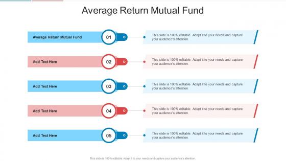 Average Return Mutual Fund In Powerpoint And Google Slides Cpb