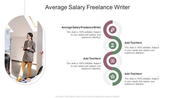 Average Salary Freelance Writer In Powerpoint And Google Slides Cpb